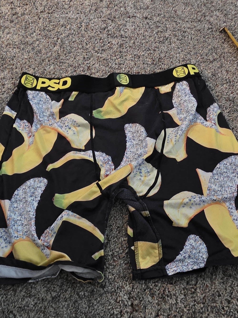 Kids Banana Print Boxer Briefs
